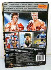 ROCKY 4 AMERICA FLAG TRUNKS NEW SEALED NICE CARD SUPER7 ReACTION 3.75