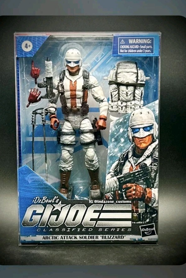 GIJOE CLASSIFIED SERIES CUSTOM “Blizzard” Collector’s Edition