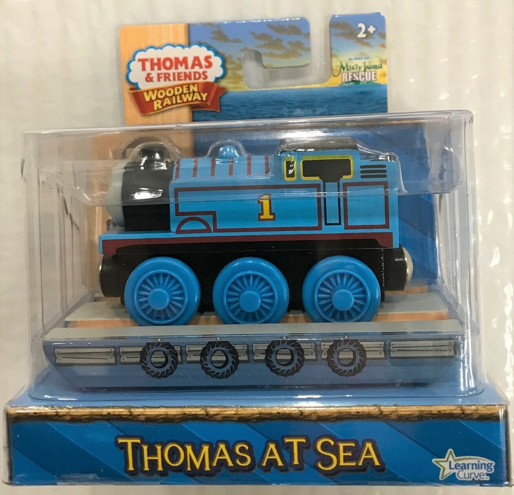 Thomas At Sea – Thomas & Friends Wooden Railway by Learning Curve LC09095 – new