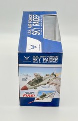 U.S. Air Force Sky Raider Jet Toy w Pilot Figure Missiles Brooklyn Lollipops