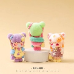 Traditional Oriental Plush Figure Blind Box Cute Decorative Collectible Toy Gift