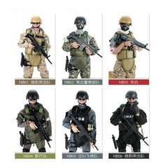 1/6 Scale SWAT Soldier 12” Military Action Figure Toy