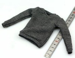 C001-1 1/6 Scale Soldier Elbow Patch Sweater Model for 12″ Figure Doll Toys