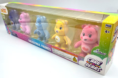 5 Pack – Care Bears 4″ Articulated Action Figures Window Box Poseable Figures
