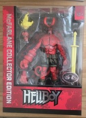 New McFarlane Toys Hellboy Collector Platinum Edition Chase Figure w/ Full Horns