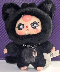 Baby Three Cats & Dogs Series 4.0 – BLACK CAT Rare Crying Eyes w/Box & ID Card