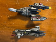 SPAWN TOP GUN Shoulder Gun Cannons Weapon Accessory Parts Lot McFarlane 1998