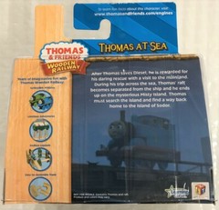 Thomas At Sea – Thomas & Friends Wooden Railway by Learning Curve LC09095 – new