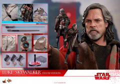 New Hot Toys MMS458 Star Wars The Last Jedi Luke Skywalker Mark Hamill in stock
