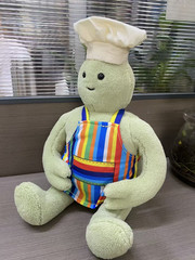 The Tiny Chef Show Plush 9.1In Tiny Chef Plushie Toy for TV Show Fans