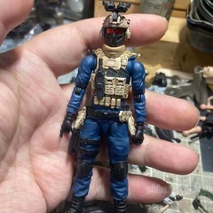 Pre-sale Premium Painted 1/18 3.75″ Male Soldier Action Figure Toy Xmas Gift