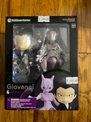 Giovanni & Mewtwo Pokemon Center Nendoroid English Version Sealed Box Good Smile