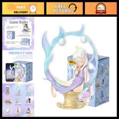 Collectible Kawaii Blind Box Toy – 52TOYS Sleep Dreamland Elves, 5.9 Inch Room D