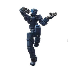 New Articulated Action Figure 3D Printed Mecha Robot Mini Toy Multi-Joint