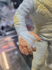 Vintage 1986 Imperial Toy Co. Universal Monsters The Mummy 7.5″ Action Figure VG