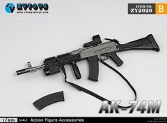 1/6 AK74M Gun Rifle Weapon Model for 12” Figure Soldier Military PHICEN ❶USA❶
