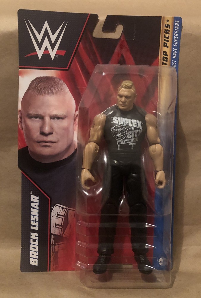 Brock Lesnar WWE Basic Top Picks Mattel 6″ Action Figure