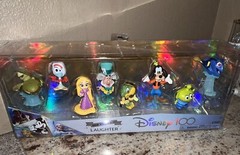 Disney Celebration Pack 100 Years Of Laughter 8 Figures – Brand New!!
