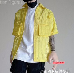 1/6 Casual Shirt Trousers Pants Clothes For 12″ Male Soldier Figure Body Toy