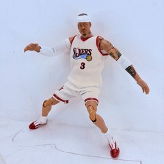 Philadelphia 76ers Allen Iverson #3 Legend Creation 1:9 Scale Action Figure Gift