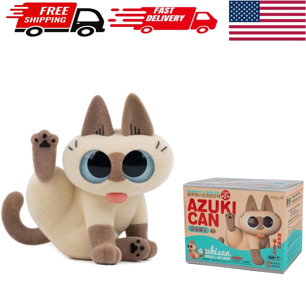 Nobeko Azukisan Daily Series 2 1PC Blind Box Kawaii Cat Figure – Surprise Design
