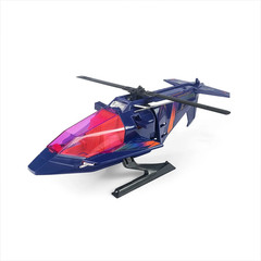 M.A.S.K. High Tech Helicopter Vehicle Loyal Subjects Action Figure Playset