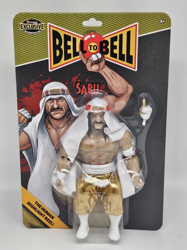 WWE ECW Ringside Exclusive Sabu Bell To Bell Action Figure New Rare