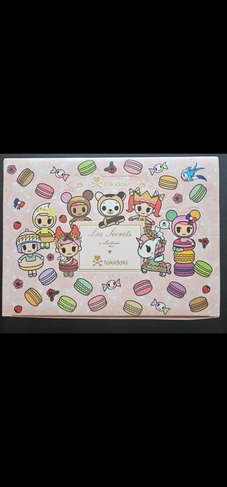 TOKIDOKI X LADUREE PARIS LES SECRETS COMPLETE CASE OF 12 MYSTERY BOXS RARE