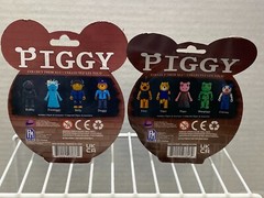 New Piggy Action Figure Tigry & Robby 3.5″
