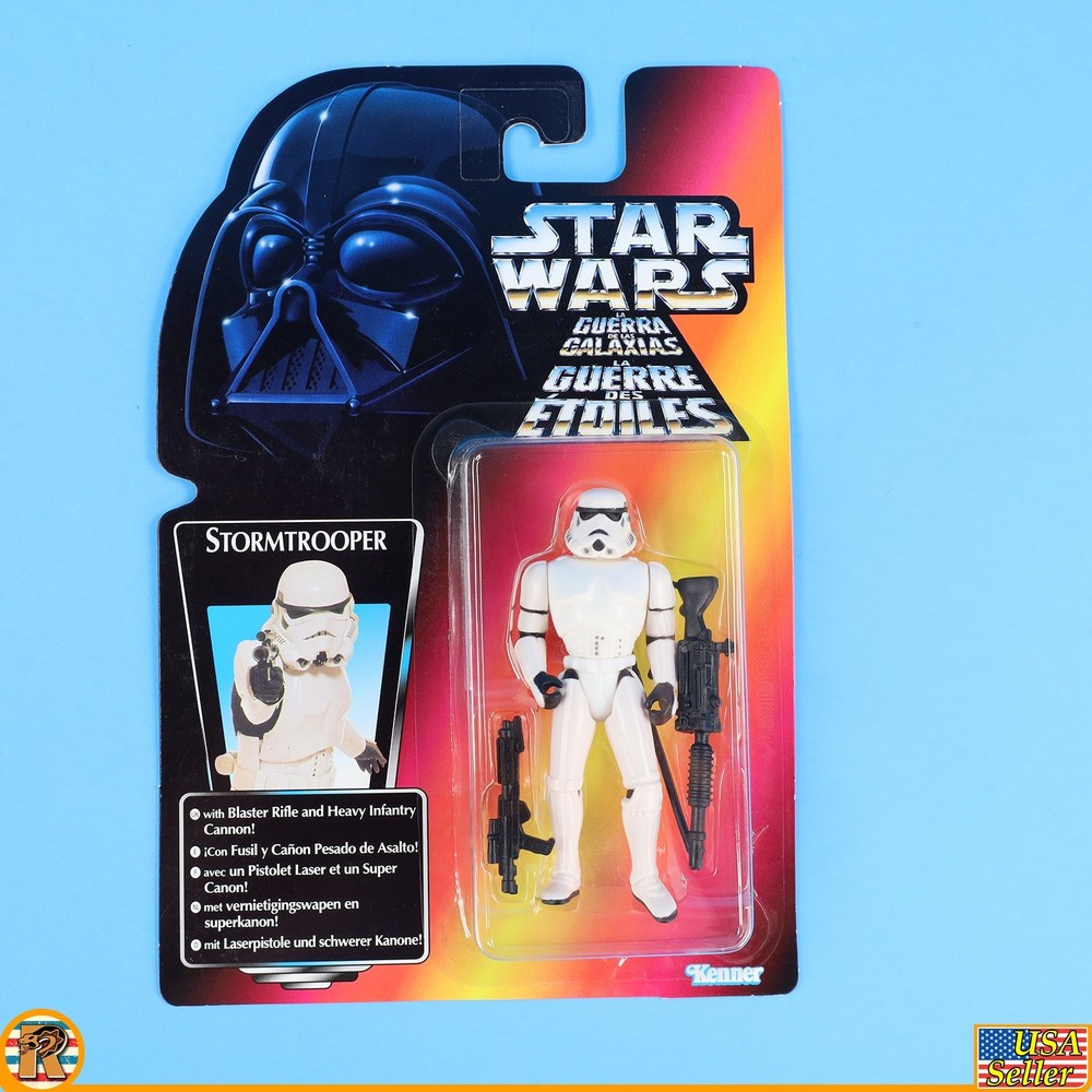 Star Wars – Stormtrooper (Euro Tri Logo) – POTF Orange – MOC – [POTF-FO-94]