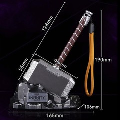 HIPLAY Killerbody Marvel Thor Mjolnir Replica Collec. Hammer Bluetooth Speaker