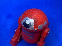 Star Wars Custom Figure: Poe Damerona in mission gear w/ R7-P9 driod