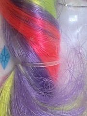 My Little Pony RARITY NEON RAINBOW POWER International, UK, China – 3″, G4, MIP