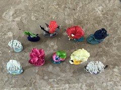 Lot of 10 DreamWorks Trolls World Tour Mini Figures