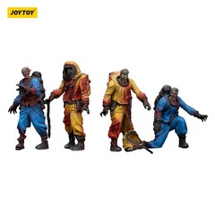 JOYTOY 1:25 action figures Dark Source Zombie Figure Biochemical Lab Team