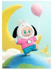 Pop Mart The Monsters x Sanrio Labubu Pochacco Plush Doll Pendant New Open Box