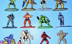 Halo Nano Jada Metalfigs DieCast Metal Collectible Figures Lot Of 12 Full Set