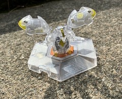 Bakugan Haos Lumagrowl Translucent Clear Gold B 1000 G-Power 20505FWS Toy Figure