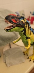 Chaos Effect Thrasher T-Rex | Jurassic Park 1997 – HTF Vintage Toy