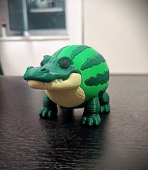 Glorbo Fruttodrillo – Articulated Italian Brainrot Figurine Toy Kids & Adults