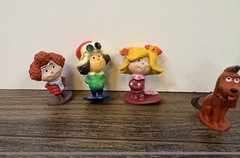 The Grinch Animated Movie Mini PVC Cake Topper Figures Max