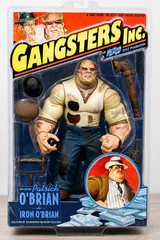 Mezco Gangsters Inc. Patrick Iron O’Brian Action Figure MOC Sealed Rare 2003