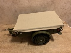1/6 Scale HASBRO GI joe jeep trailer cover custom handmade