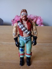 GI Joe 1986 Monkeywrench Action Figure: New O Ring, Tight Joints, ARAH, Vintage