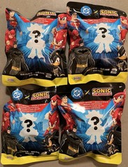 DC Superheroes x Sonic Series 2 – 2.5″ Mystery Blind Bag – Lot of 4 – New