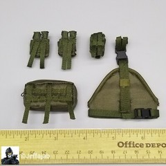 1:6 Easy & Simple CBI Enforcer Corps Yuri Leg Panel & Pouch Set #1 for 12″ GIJoe