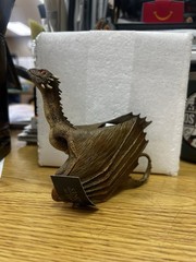 Game of Thrones Viserion Baby Dragon the Noble Collection Exclusive Treasures
