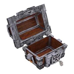 Nemesis Now World of Warcraft Silverbound Treasure Chest Box 10.5cm, Resin, Silv