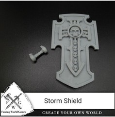 Boarding Storm Shield for McFarlane Toys Battle Brother Marine Action Figures