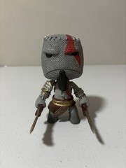 RARE NECA Little big planet Sackboy Kratos God Of War Action Figure